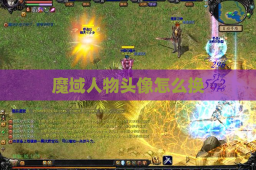 魔域人物头像怎么换