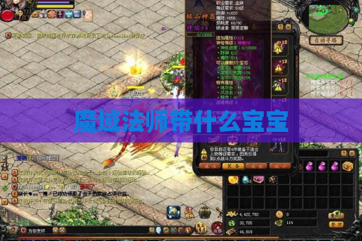 魔域法师带什么宝宝