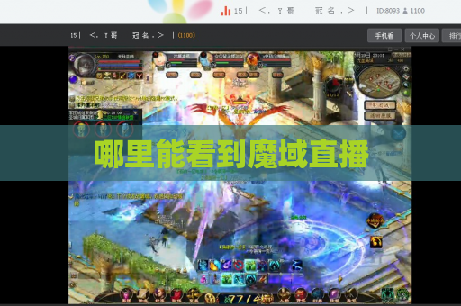 哪里能看到魔域直播
