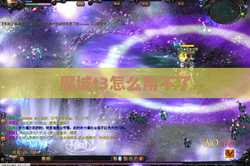 魔域t3怎么用不了