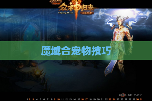 魔域合宠物技巧