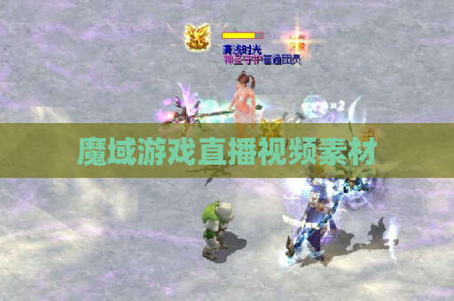 魔域游戏直播视频素材