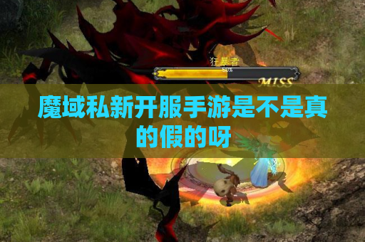 魔域私新开服手游是不是真的假的呀