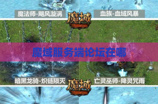 魔域服务端论坛在哪