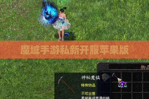 魔域手游私新开服苹果版